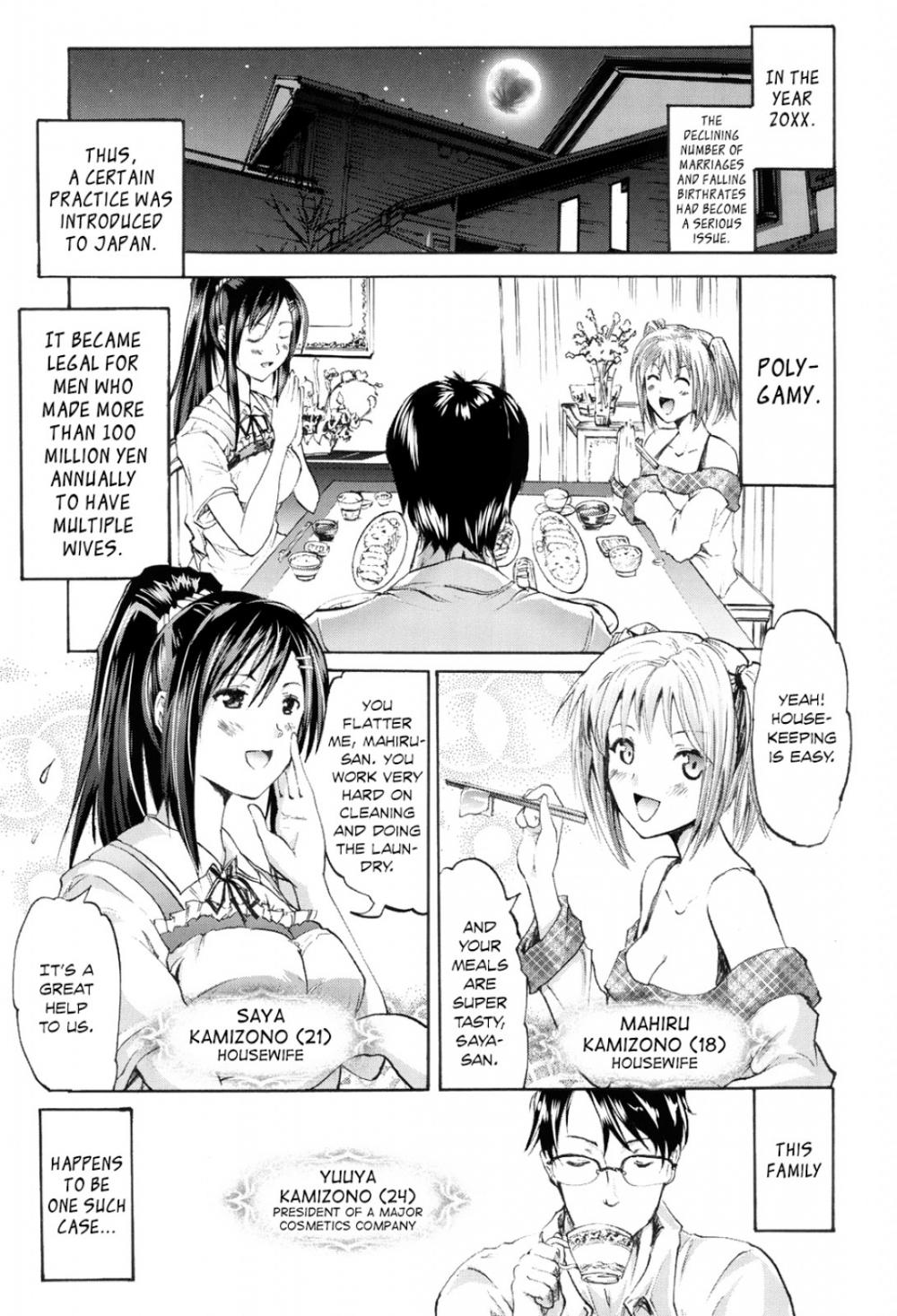 Hentai Manga Comic-Wifes-Chapter 1-3